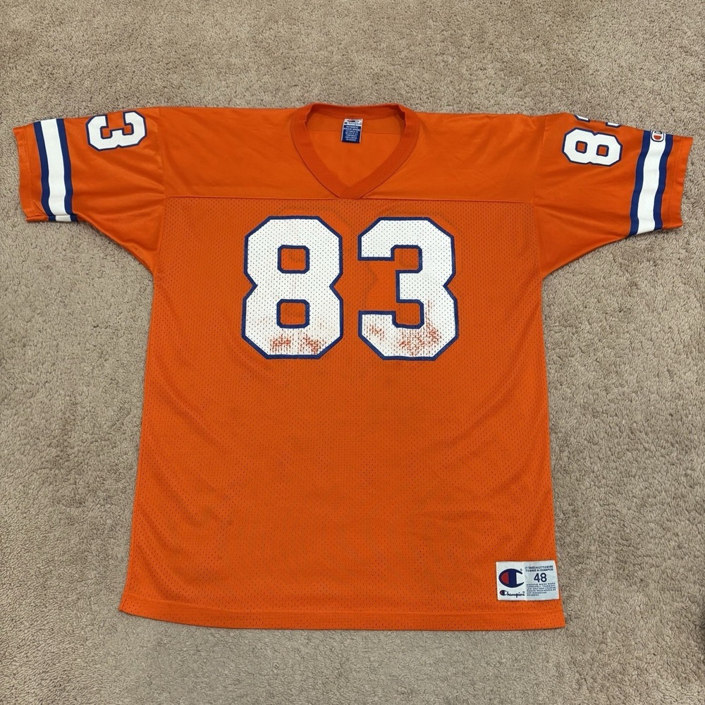 Vintage Champion Denver Broncos Anthony Miller Jersey Men's 48 Orange